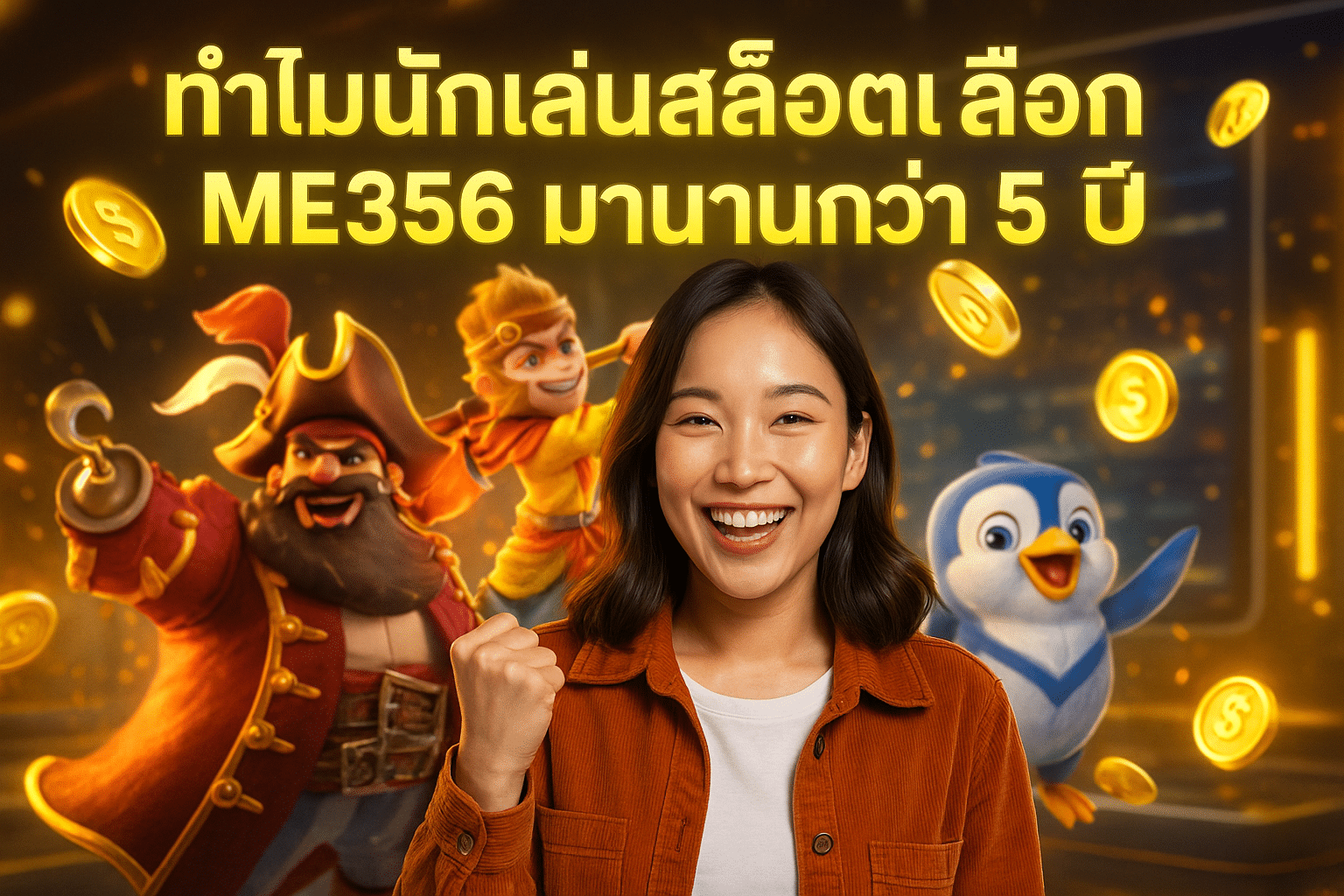 ทำไมนักเล่นสล็อตเลือก ME356 มานานกว่า 5 ปี