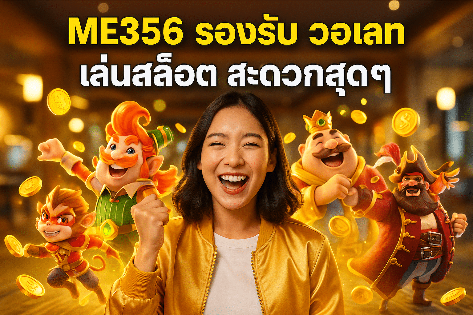 ME356 รองรับวอเลท เล่นสล็อตสะดวกสุดๆ